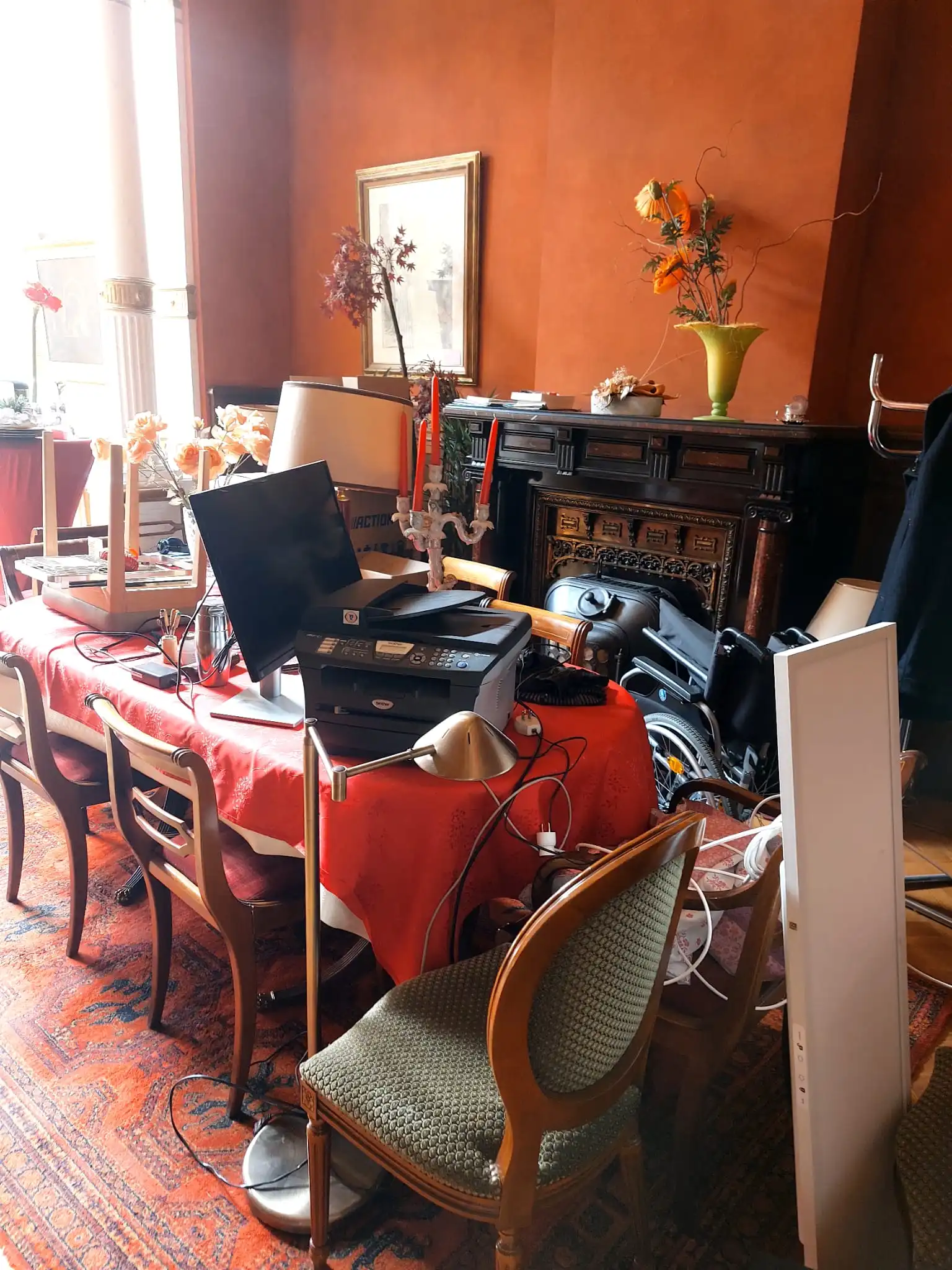 Woning voor de ontruiming door Inboedel Express